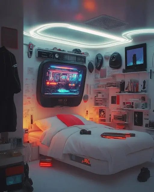 Futuristic Bedroom