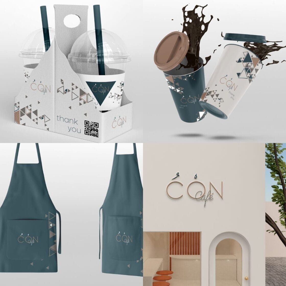 تصميم هوية كوفي كون – Con